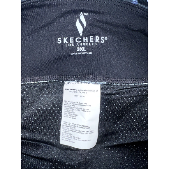 New SKECHERS Shorts GoFlex GoWalk Palm Breeze Printed High Waisted Skort Size 3X - Picture 4 of 5